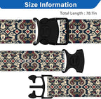 2 Pack Luggage Straps for Suitcases, Adjustable Travel Belt - Image 3