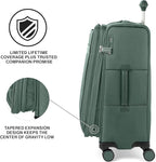 Travelpro VersaPack+ Lightweight Softside Expandable Checked Luggage, 8 Spinner - Image 6