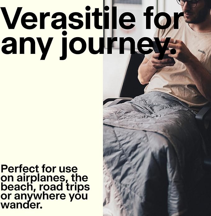 Gravel Layover Blanket – Compact, Down Alternative, Designed in USA - Image 7
