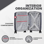 Spyder Carve 20 Inch Carry On Expandable Hardside Upright Suitcase - Image 2