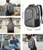 MATEIN Travel Laptop Backpack, 17 Inch Work TSA Approved Carry on Backpack - Image 5