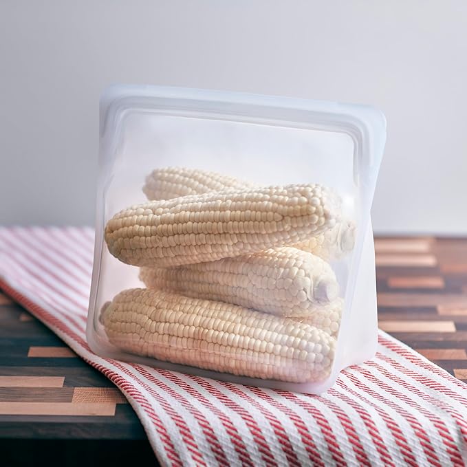 Stasher Premium Silicone Reusable Food Storage Stand-Up Bag Mega, Sous Vide - Image 10