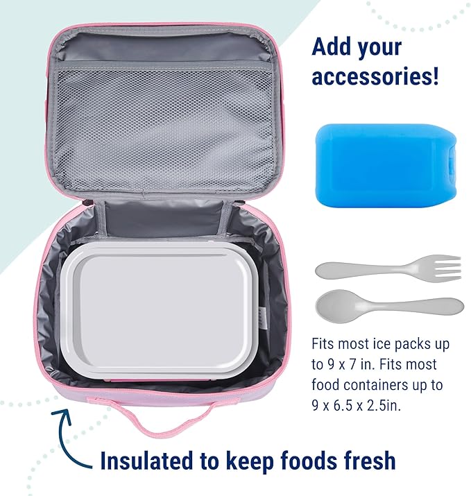 Wildkin Kids Insulated Lunch Box – Durable and Reusable - Image 5