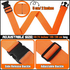 Eccliy 12 Pack Luggage Straps Suitcase Belts Wide Adjustable Packing Straps - Image 4