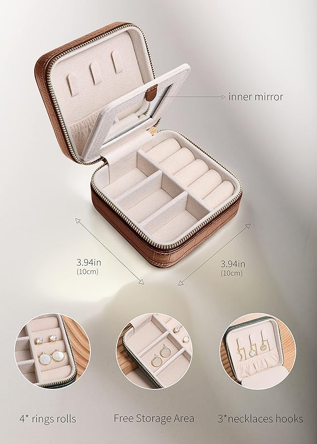 S.Leaf Travel Jewelry Box - Image 4