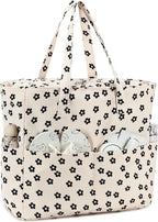 LEDAOU Beach Bag Waterproof Sandproof Women Tote Bag Pool Bag - Image 9