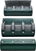Watch Cases for Men – Travel Watch Roll Case – 3 Watch Travel Case Holder by MirageLuxuryTravel