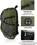 WATERFLY Lightweight Packable Hiking Backpack: 30L Foldable Travel Daypack - Image 4