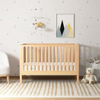 Newton Baby Galileo Standard Crib, Solid Beech Wood in Natural Color, 3-in-1 by newton