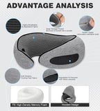 Airplane Travel Pillow, Memory Foam Travel Pillow, Suitable - Image 3
