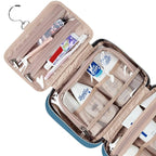 NISHEL Travel Toiletry Bag for women, Portable Hanging Organizer for - Image 4