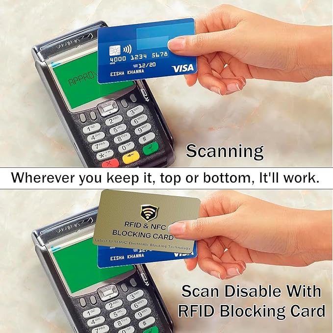 SaiTech IT RFID Cards One Card Protects Entire Wallet Purse - Image 4