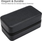 Watch Travel Case for Men | Leather Watch Case - Image 4