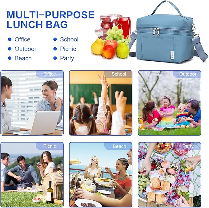 NOL Natural Organic Lifestyle Insulated Lunch Bags - Image 2