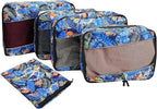 5 Set Packing Cubes for Travel Large Suitcase Luggage Organizer Bags Travel - Image 2
