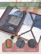Luggage Sets 5 Piece, Suitcases - Image 5