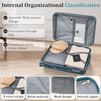 4-Piece Expandable Hardshell Luggage Set - Image 9