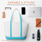 CB STATION Medium Classic Canvas Tote Bag - Image 6