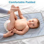 Accmor Portable Diaper Changing Pad, Waterproof Baby Changing Mat, Foldable - Image 3