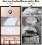 2 Pack Compression Storage Bags - 110L Large Capacity Comforter Storage Bag - Image 6