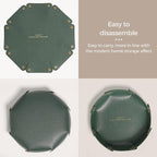 Leather Valet Trays, Premium Catchall Trays, Jewelry Trays, Folding Travel - Image 7