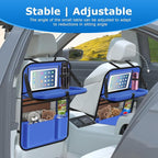 Car Backseat Organizer with tableTray & 9 Storage Pockets - Image 7