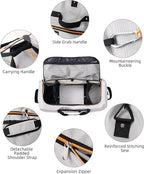 CONTAIL 32”110L Expandable 140L Rolling Duffle Bag - Image 8
