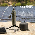 NESTOUT Portable Charger, 5000mAh Outdoor Battery Power Bank, 15W USB-C Fast - Image 2