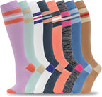 fenglaoda 8 Pairs Compression Socks by fenglaoda