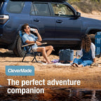 CleverMade Collapsible Insulated Cooler Bag – Leakproof Soft Folding Cooler - Image 6