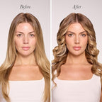 L'ANGE HAIR Le Duo Standard 360° Airflow 2 in 1 Straightener and Curler | 1 Inch Curling Wand & Titanium Flat Iron with 5.3" Plates | Hair Straightener & Curler for Short to Medium Hair (Blush)