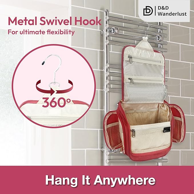 D&D Hanging Travel Toiletry Bag - Image 3