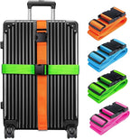 Luggage Straps for Suitcases TSA Approved, Travel Belt Suitcase Belt, Suitcase by collwait