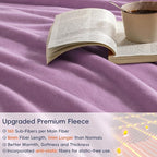 PHF Ultra Soft Fleece Blanket King Size, No Shed No Pilling Luxury Plush Cozy - Image 4