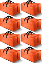 8 Pack Large Strong Moving Bags by HOMESURE