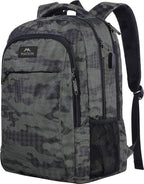 MATEIN Travel Backpack with USB, Sturdy College School Backpack by MATEIN