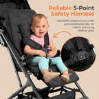 Jovial Lightweight Travel Baby Stroller - Image 3