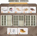Budding Joy 2 Pack Shoe Organizer - Image 2