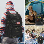 Tactical Backpack Cooler, Soft Lightweight Leakproof Cooler Backpack, Insulated - Image 2