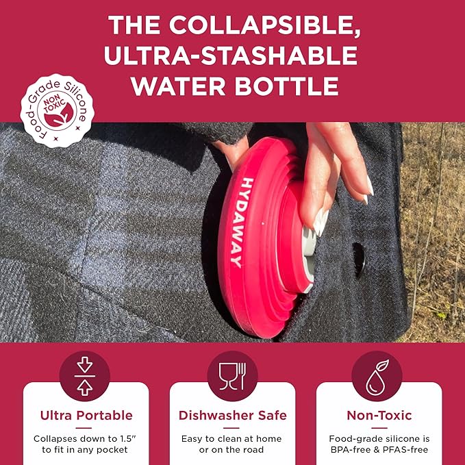 HYDAWAY 25oz Collapsible Water Bottle - Image 3