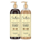 SheaMoisture Strengthen & Restore Shampoo and Conditioner Bundle Jamaican Black by SheaMoisture