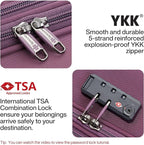 Hanke 20/24/28 Inch 3 Piece Luggage Set - Image 7
