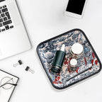 2025 Improved Design Premium Square Fabric Valet Tray Organizer Set of 2 - Image 2