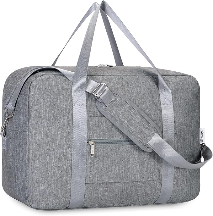 For Spirit Airlines Personal Item Bag 18x14x8 Foldable Travel Duffel Bag by Narwey