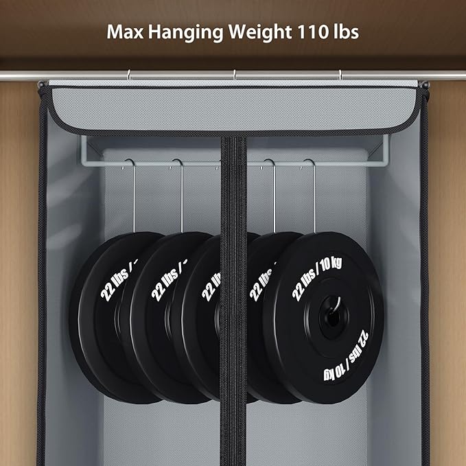 Univivi Garment Bags for Hanging Clothes, Large Clothes Storage Bags Closet - Image 3