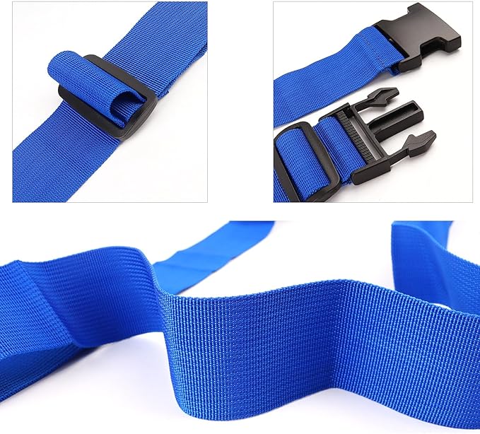 4Pcs Luggage Straps for Suitcase Travel Accessories TSA Approved, 80In Long - Image 2