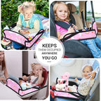 COOLBEBE Kids Travel Tray for Toddler Car Seat, Travel Tray for Airplane - Image 2
