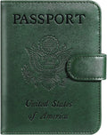 Passport Holder Cover Wallet RFID Blocking Leather Card Case Travel Accessories by PASCACOO