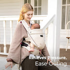 Momcozy Baby Carrier with Natural Cotton Linen, Built to Last, Ergonomic Design - Image 5