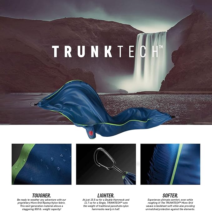 Grand Trunk TrunkTech Double Hammock | Portable Camping Hammock | Accessories - Image 4